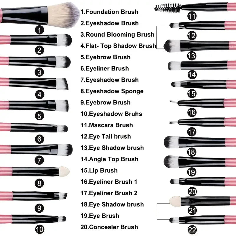 Makeup Brushes Set
