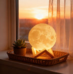 3D Wireless Moon Lamp
