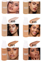 Liquid Foundation Effective Concealer Waterproof Sweat-resistant