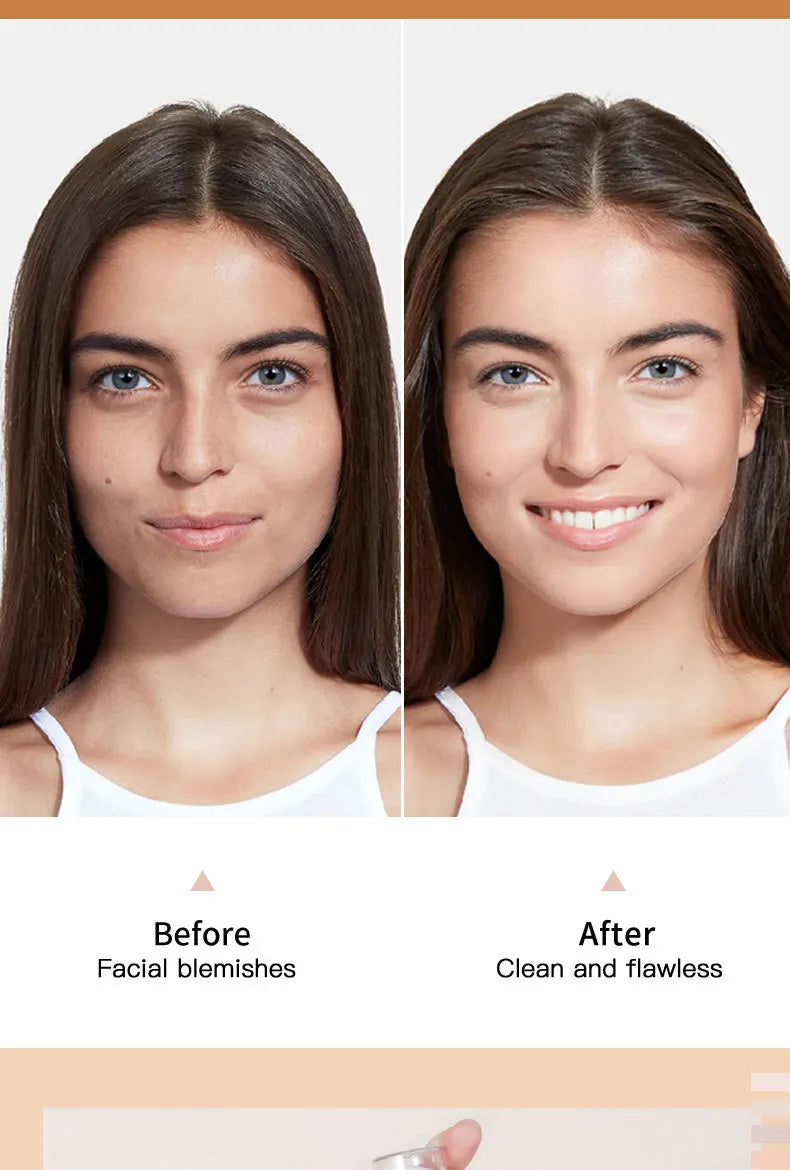 Liquid Foundation Effective Concealer Waterproof Sweat-resistant