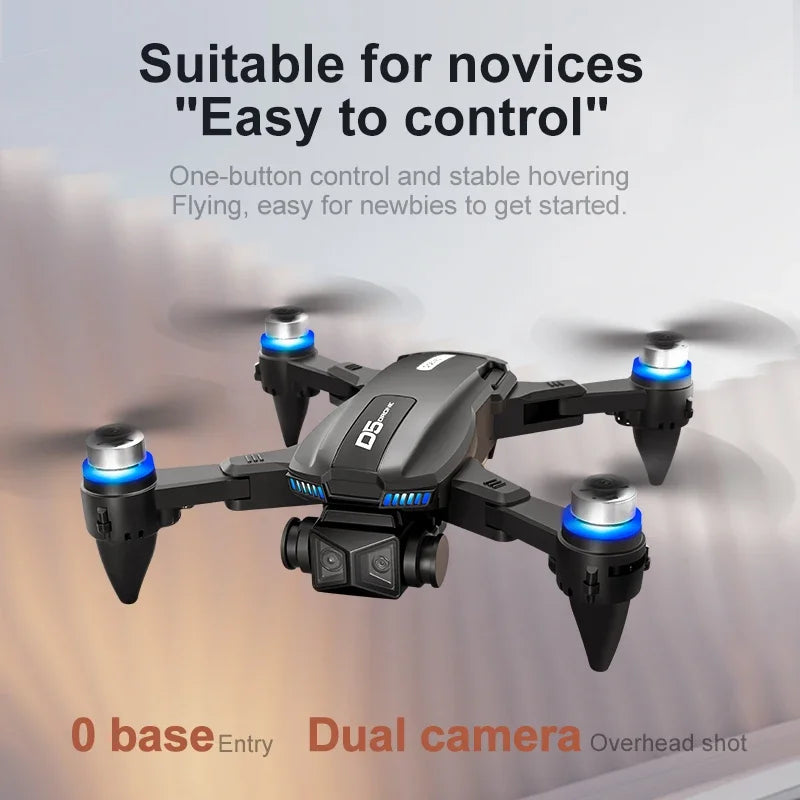 Remote Control Quadcopter with Dual HD Cameras