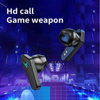 LED Display Gamer Earbuds with Mic