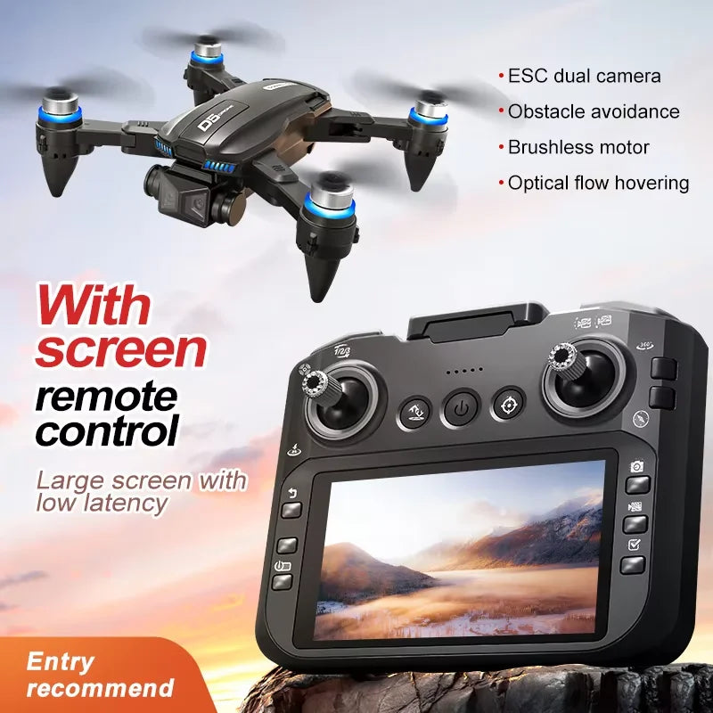 Remote Control Quadcopter with Dual HD Cameras